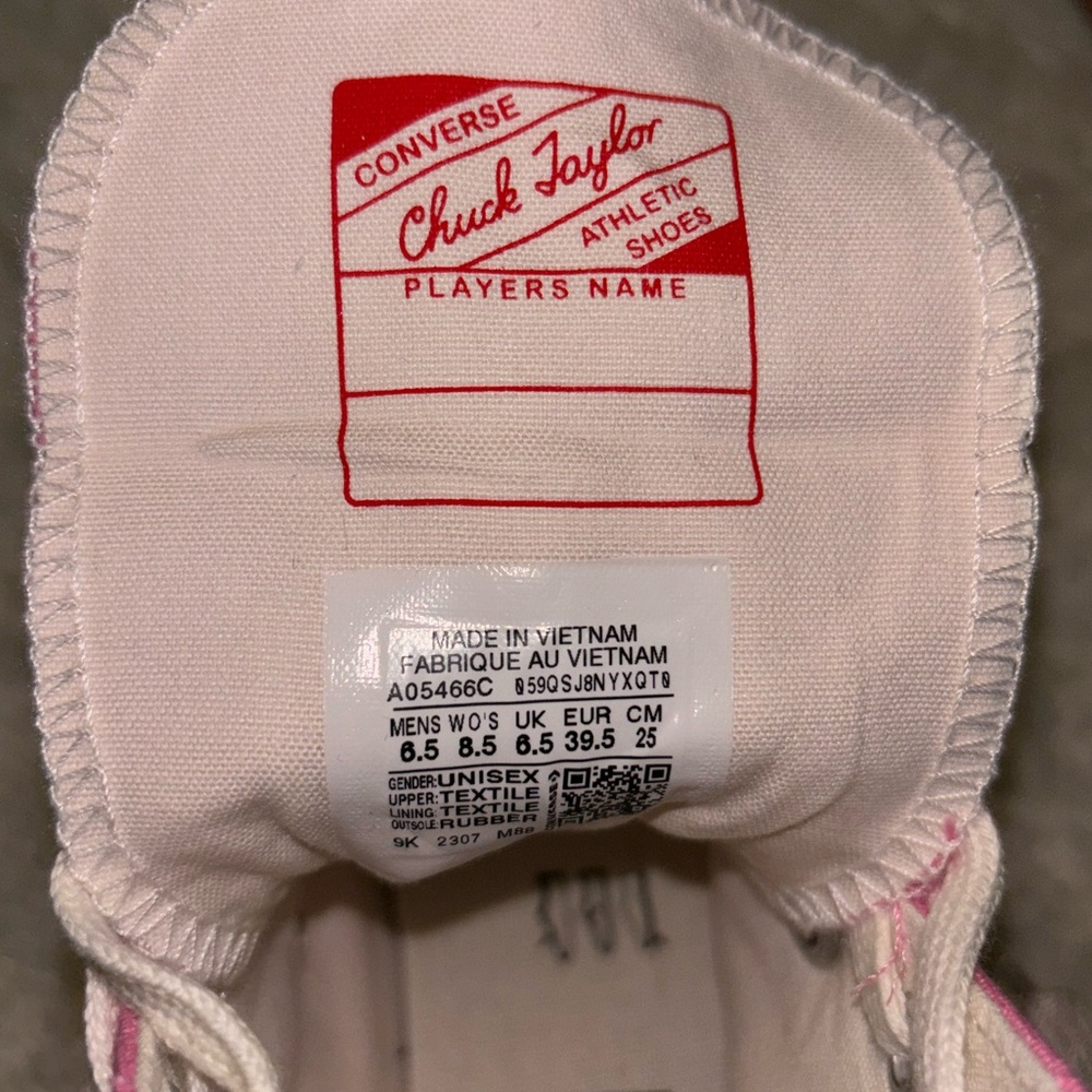Hightop pink platform converse - Picture 7 of 7
